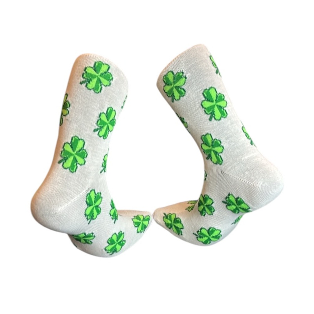 St. Patrick’s •Leafy Socks• Womens 5-10 - Picture 10 of 10